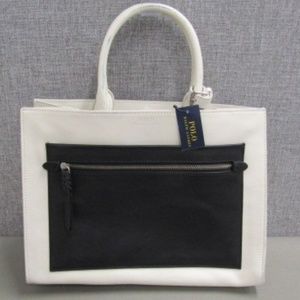 New! Polo Ralph Lauren Leather handbag